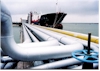 Oil pipeline at Zhanjiang Port