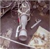 Iraqi missile engine found in a scrapyard in Rotterdam, the Netherlands